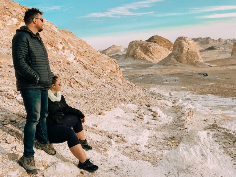 White Desert Egypt.