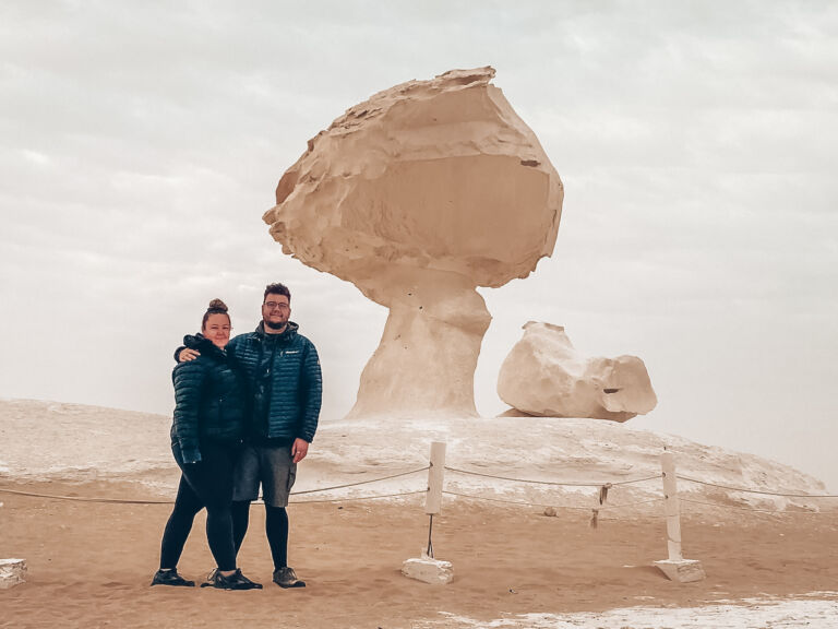 White Desert Egypt. , Mushroom