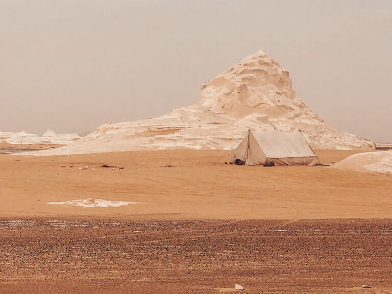 White Desert Egypt.